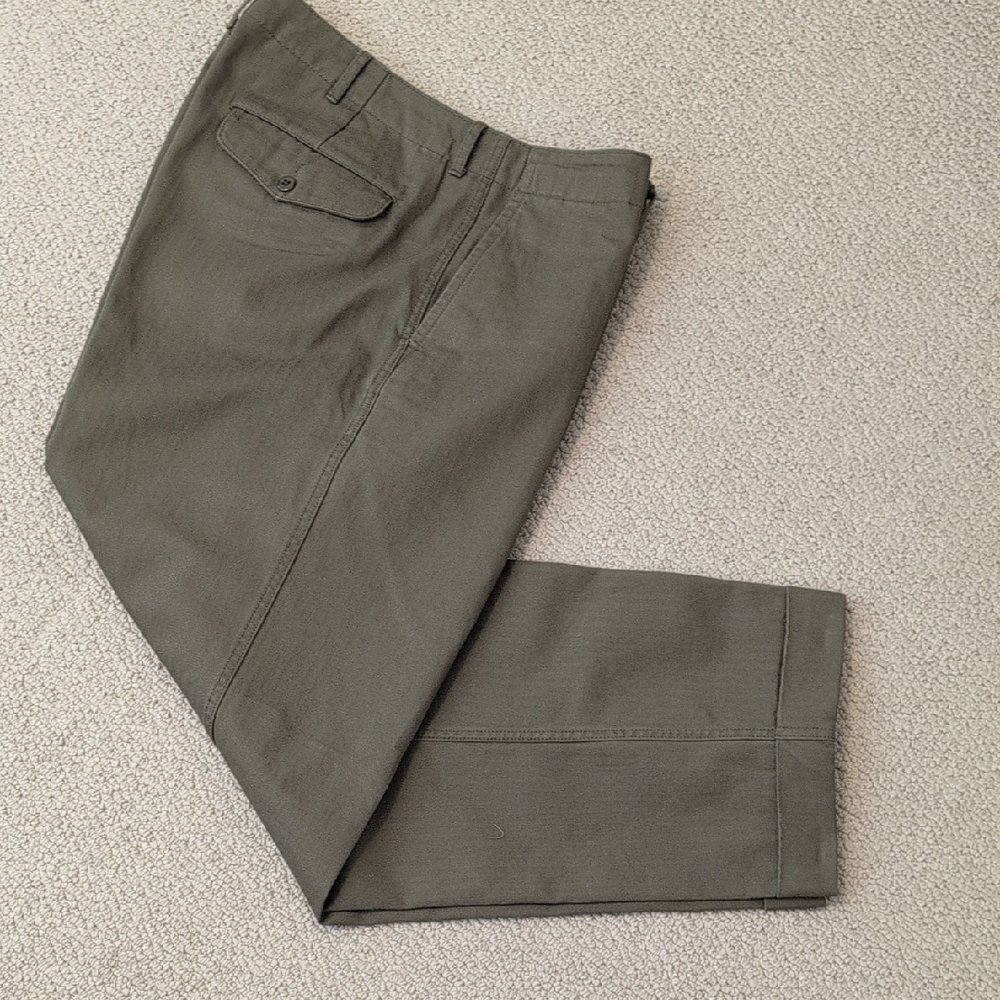 Wallace & Barnes Olive Trouser